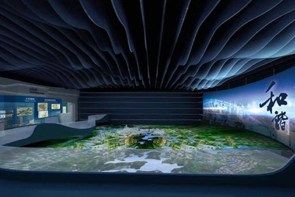 數(shù)字沙盤(pán)在展廳中的作用